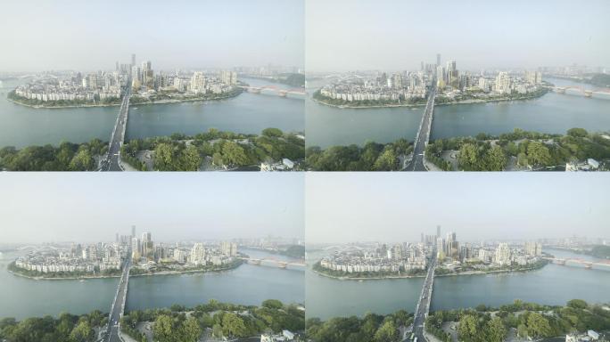 柳州柳江大桥下午杜比视界4K60帧广角