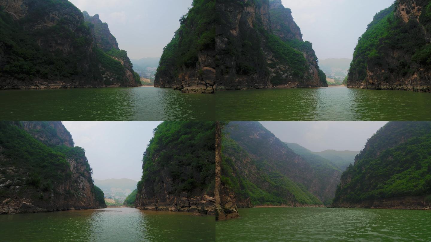 峡谷三峡江水河水环保汉江秦岭