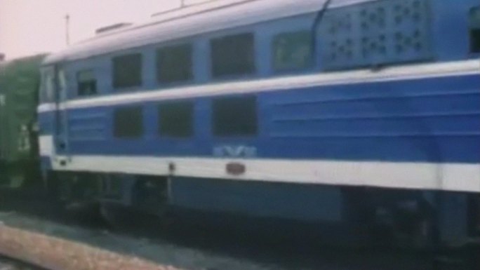 80年代河南洛阳火车站