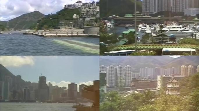 80年代香港维多利亚港