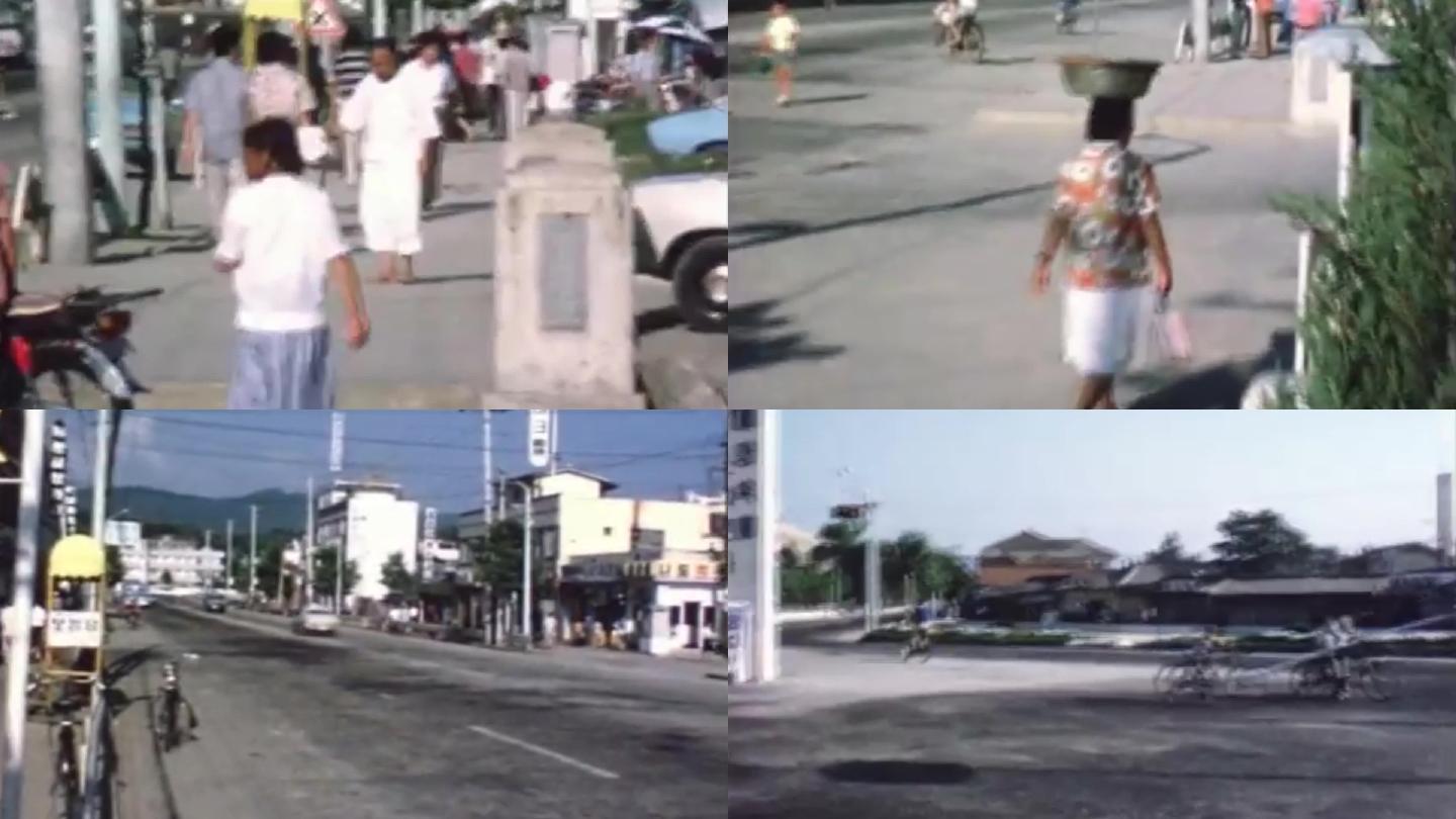 70年代韩国釜山城市街道