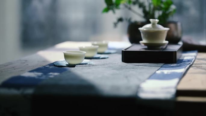 茶室茶壶茶桌茶艺