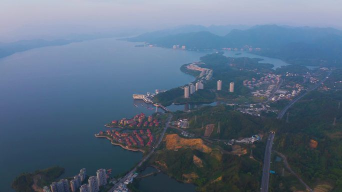 太平湖鄱阳湖太湖洞庭湖水光山色水天一色