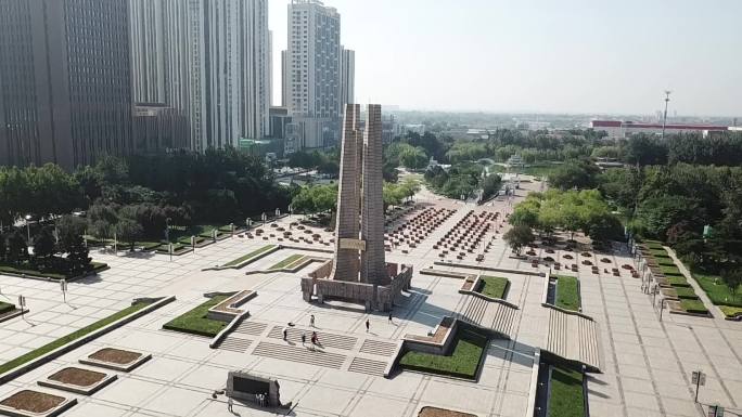 唐山万达广场抗震纪念碑