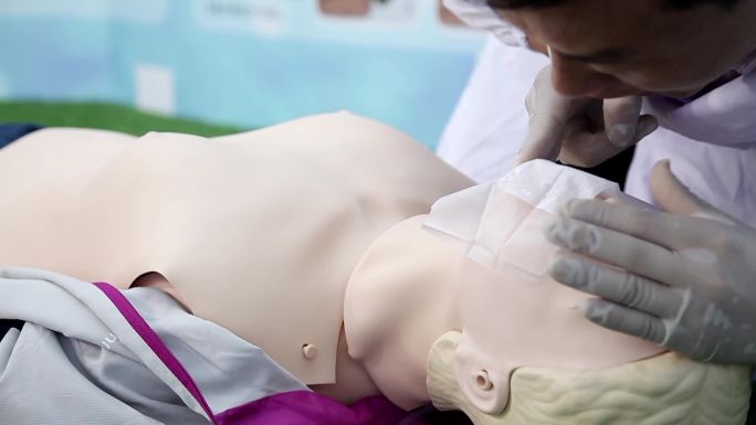 心肺复苏术CPR教学