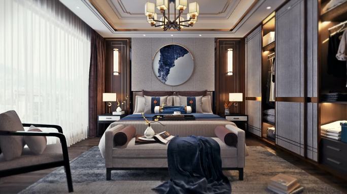 新中式高端品质卧室