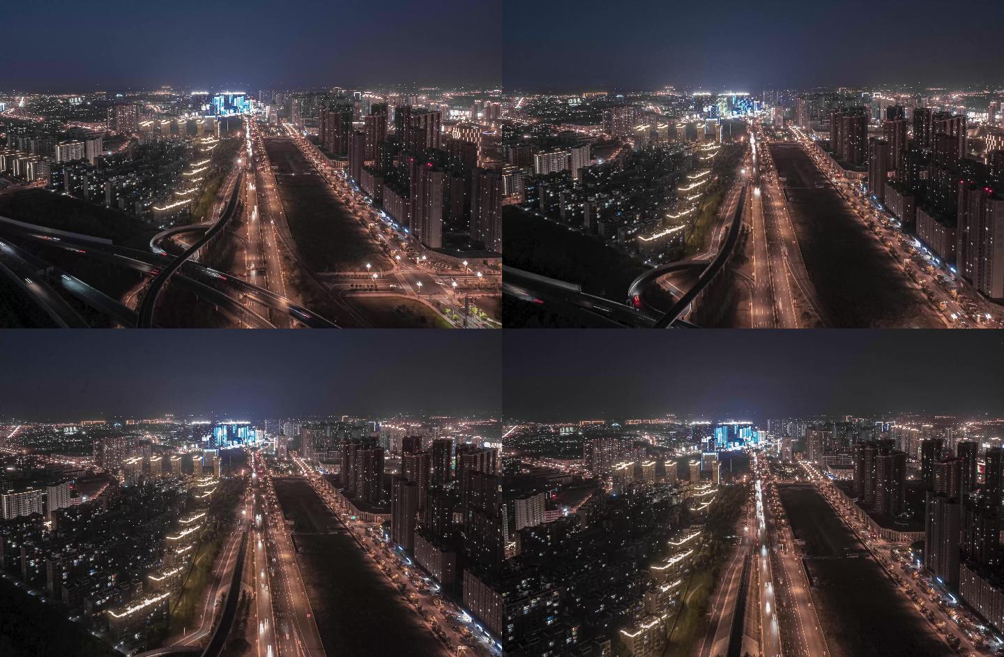 江苏省南京市六合区欢乐港航拍延时视频