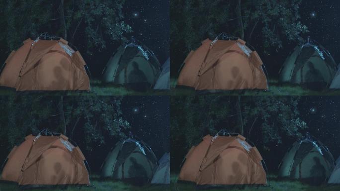 星空下帐篷