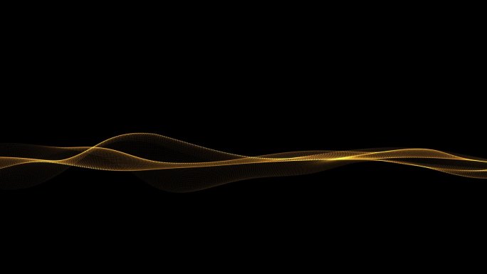 金色流动光带-循环3