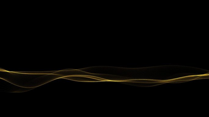 金色流动光带-循环4