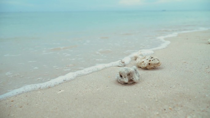 大海海边浪花特写-1920×1080