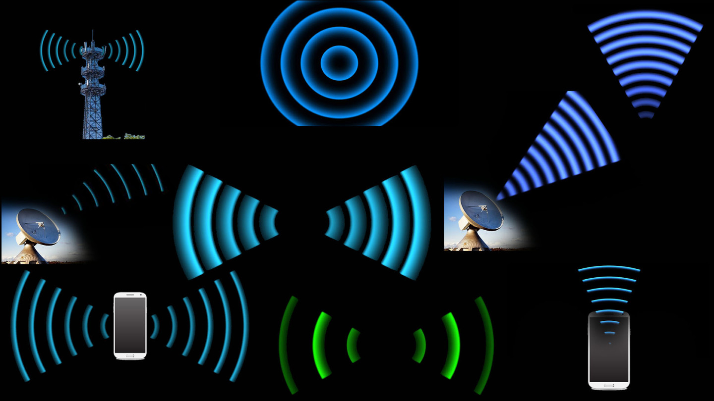 45组电波，无线信号，波纹，网络，信号波