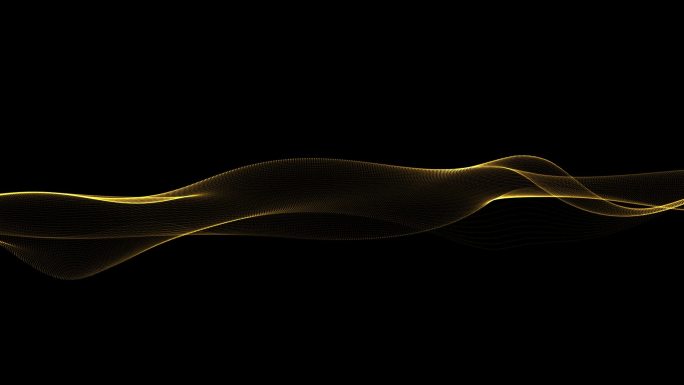 金色流动光带-循环5