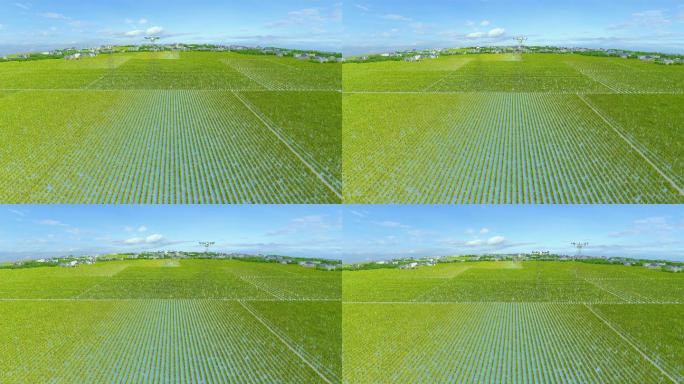 4K现代化智能农业种植动画展示_F