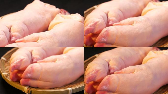 猪蹄原始素材4k60p电影画质