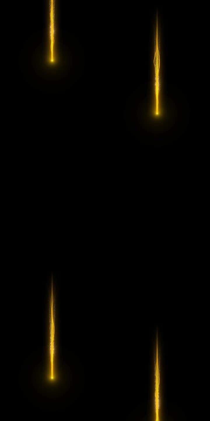 金色粒子线条拖尾光线-01