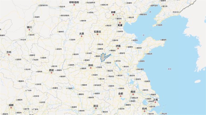濮阳市区域平面地图