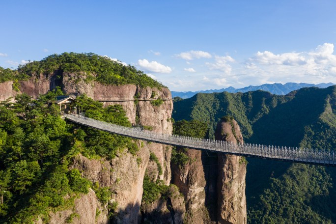 4K浙江仙居神仙居景区航拍合集