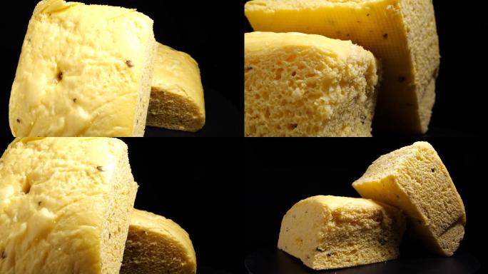 4K粗粮玉米馒头-黄面馍-蒸糕-发糕