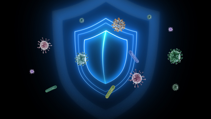 抑菌杀菌防护盾牌带通道