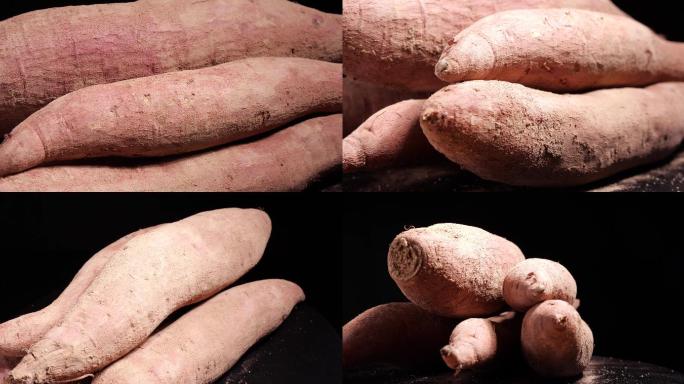 红薯番薯甘薯地瓜山芋4k片段2