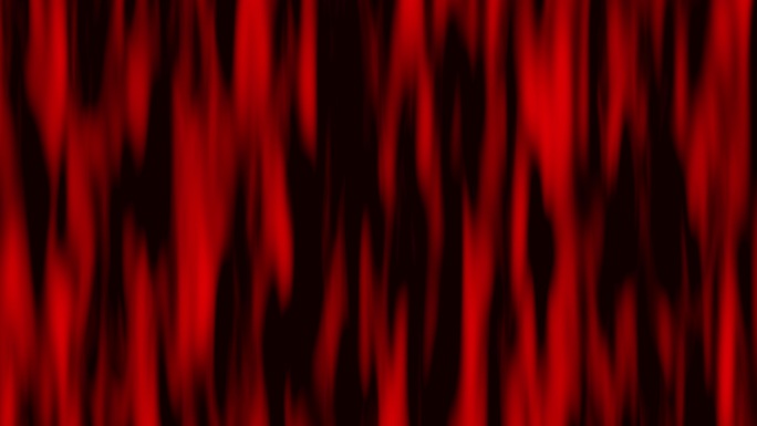 4K红色绸布瀑布效果动画循环