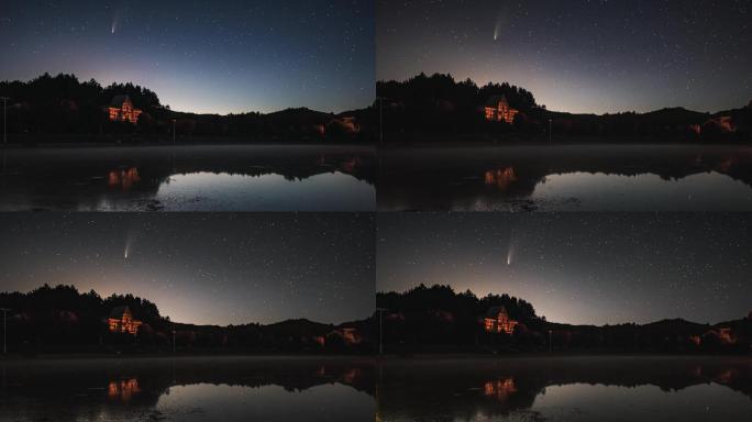 4K新智彗星延时摄影