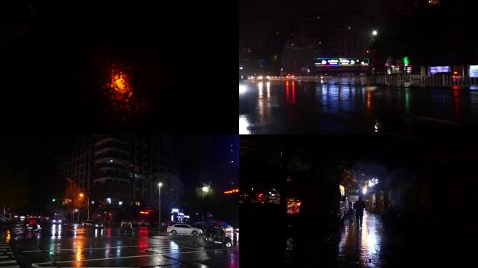雨夜的城市