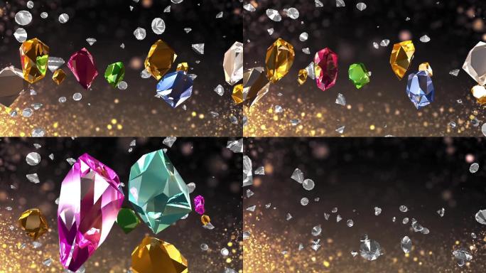 钻石彩色钻石玻璃水晶