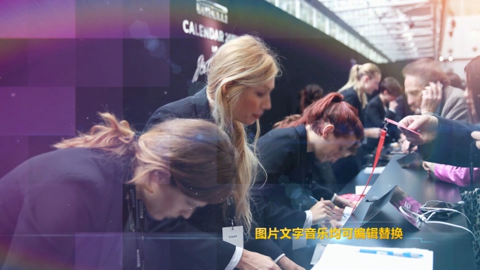 edius企业宣传片城市风景展示视频模板