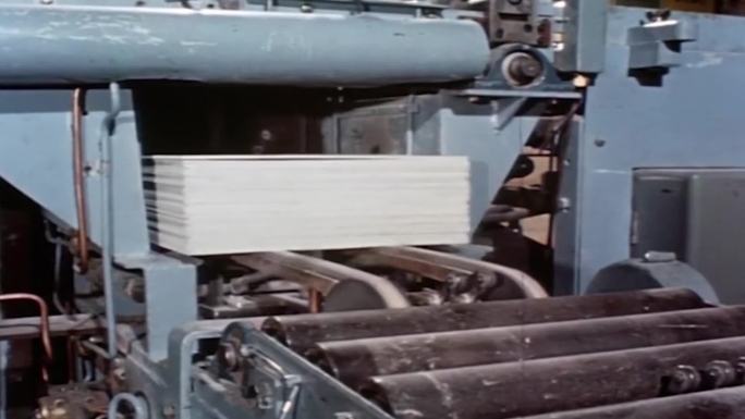 70年代地板砖生产工厂