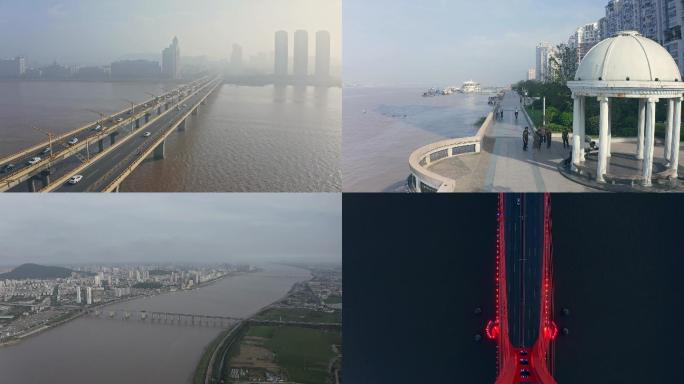 航拍瑞安合集带夜景