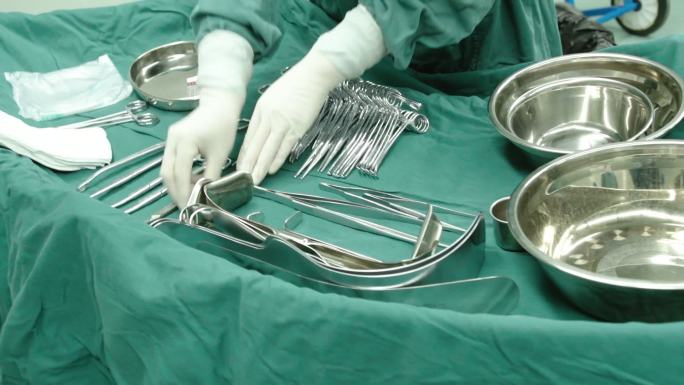 术前整理器械手术设备医院医疗器械展示