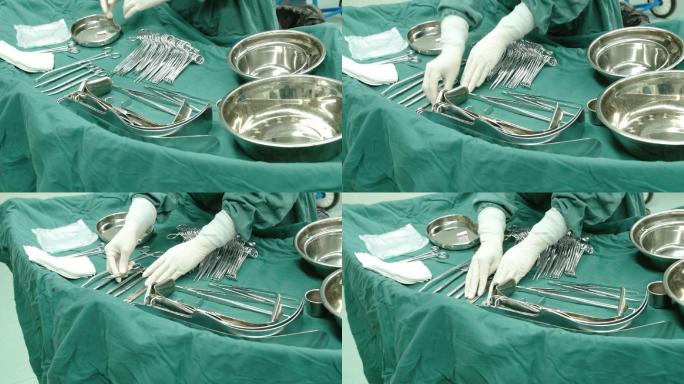 术前整理器械手术设备医院医疗器械展示