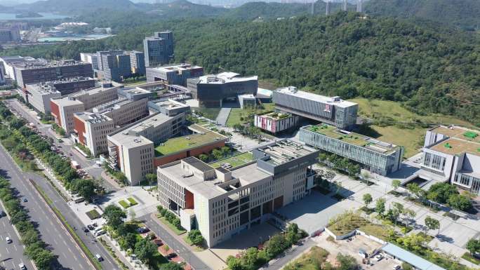 深圳龙岗香港中文大学航拍合集