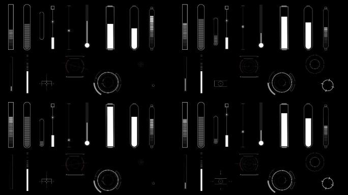 hud动态高科技信息元素1