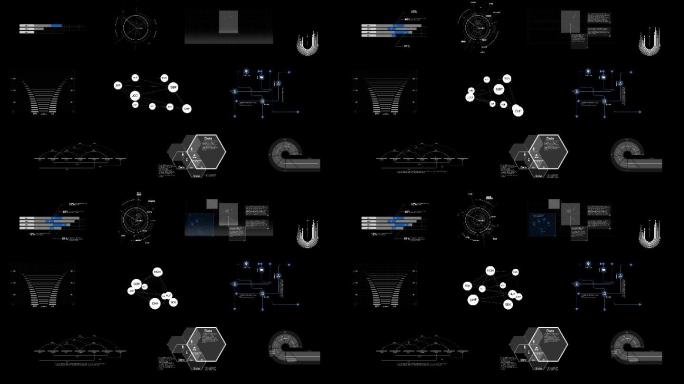 hud动态高科技信息元素6