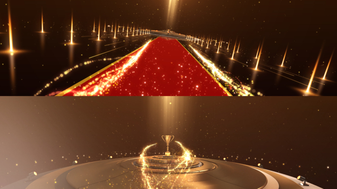 4K宽屏颁奖片头03AE模板