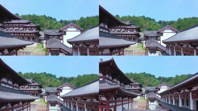 4k寺庙建筑高清素材