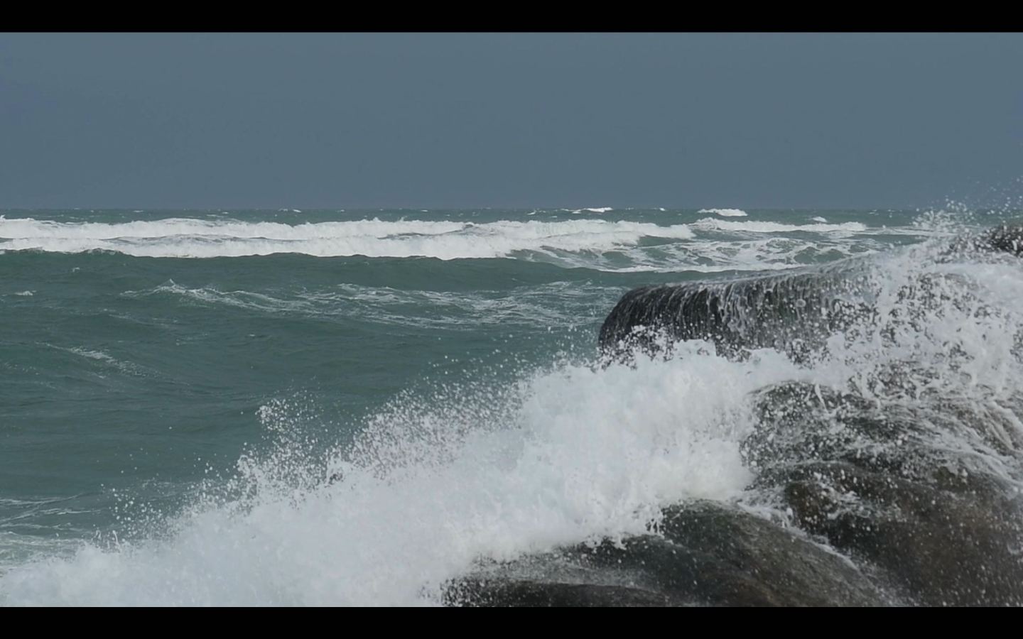 磅礴海浪-高速摄影（原创）