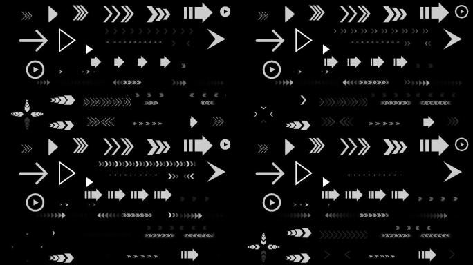 hud动态高科技信息箭头标识2