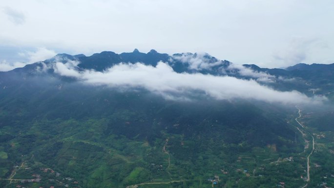 4k山区山雾宣传片