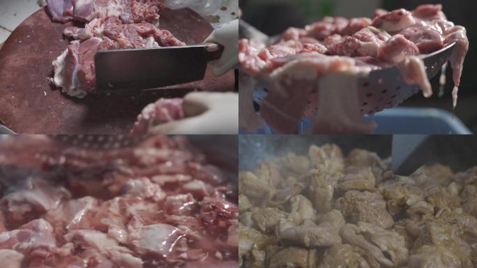 剁肉煮肉切肉4k