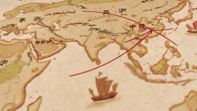 古代世界地图航海图