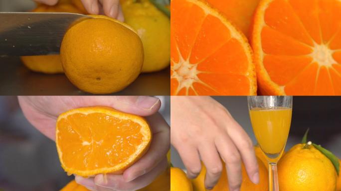 果汁-饮料-橘子汁-橘子-桔子