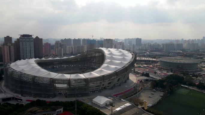 上海八万人体育场扩建