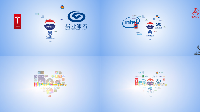 照片汇聚成爱心形状