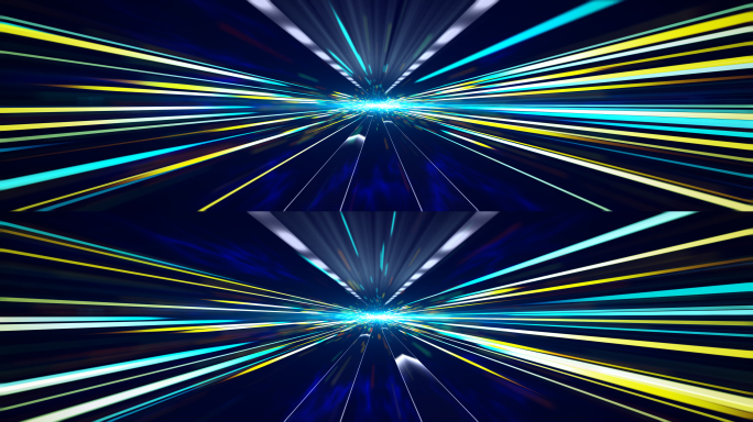 原创隧道光线穿梭AE模板