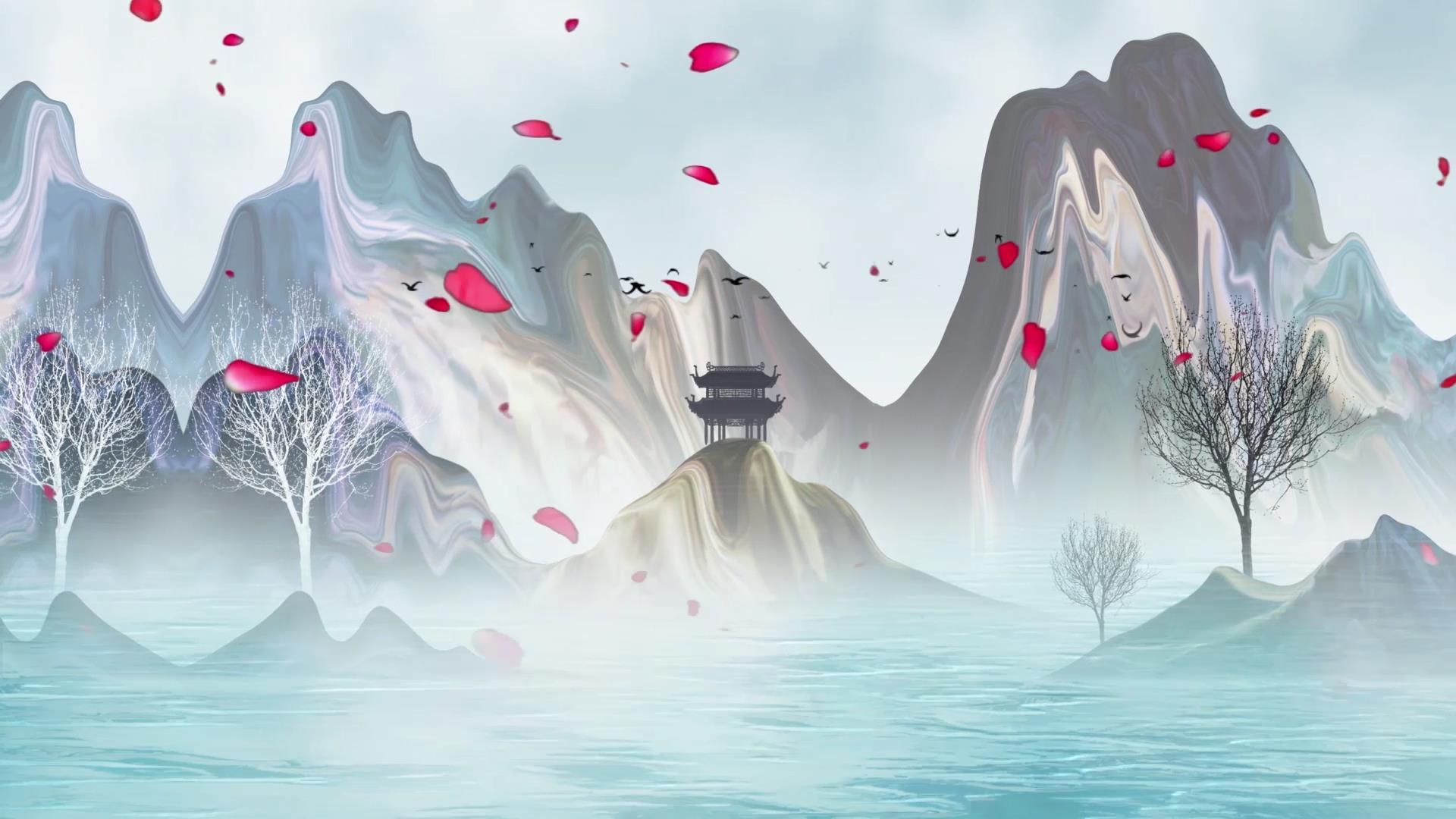 谛仙唯美古风歌曲背景