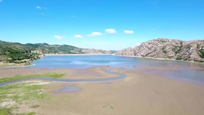 草原山川水库河流